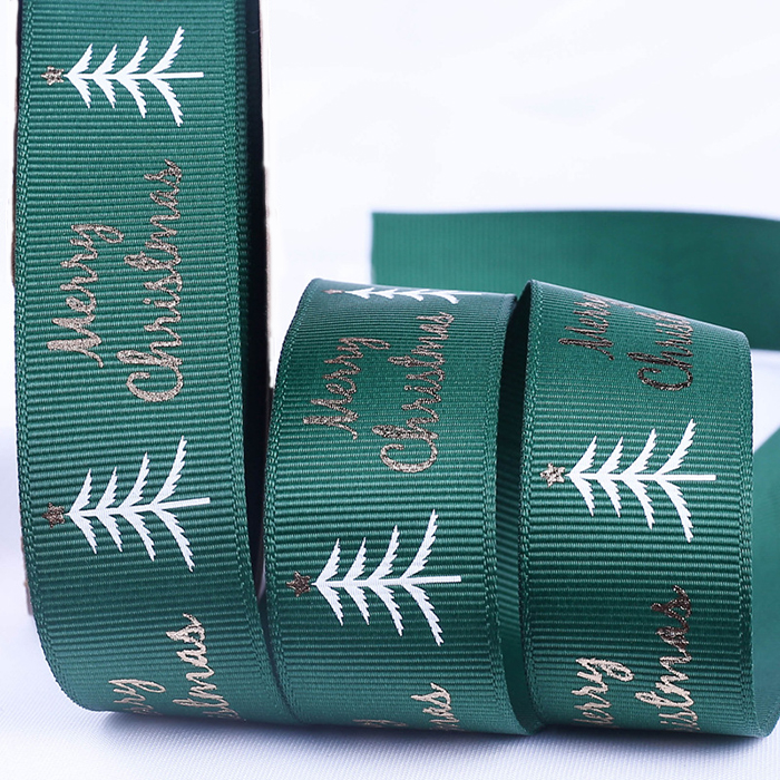 Rib ribbon with logo