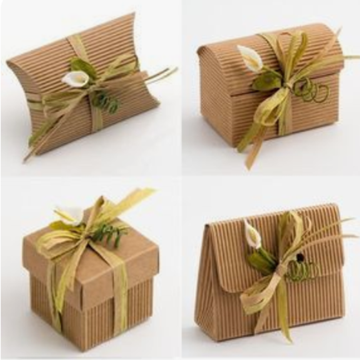 Brown kraft paper - Card box