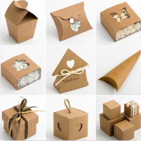 Brown kraft paper - Card box