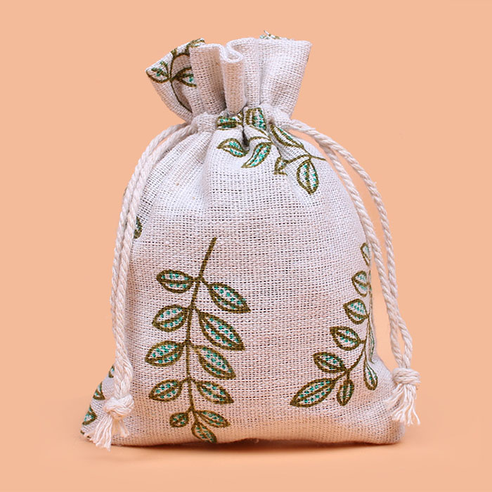 Jute drawing bag