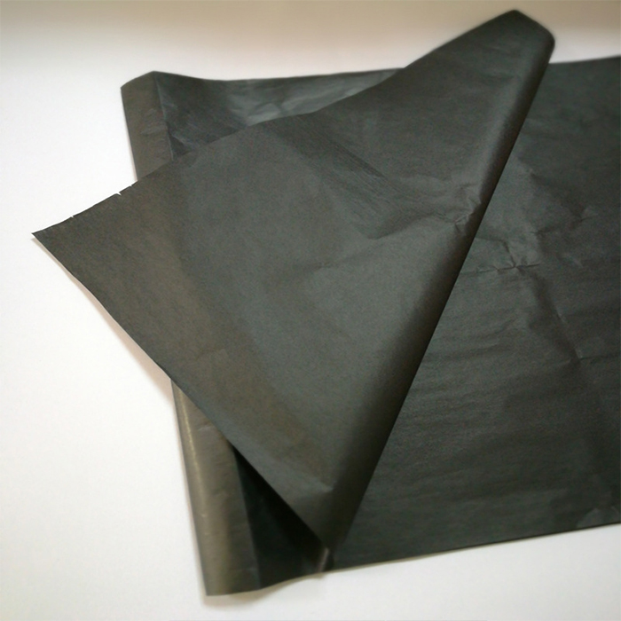 Black tissue paper